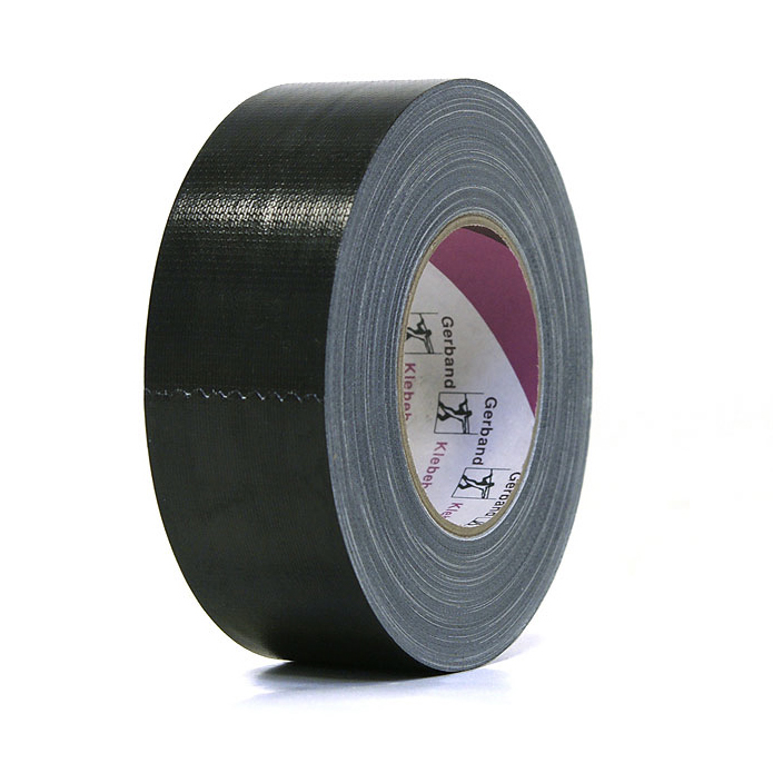 Gewebeband "Gaffer-Tape" schwarz, 50 mm x 50 m